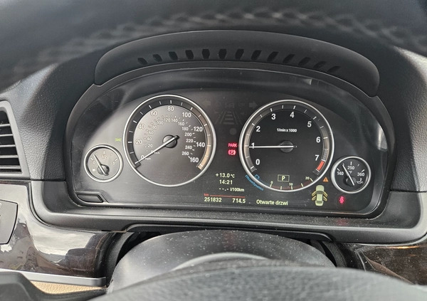BMW Seria 5 cena 45000 przebieg: 251834, rok produkcji 2011 z Białystok małe 172